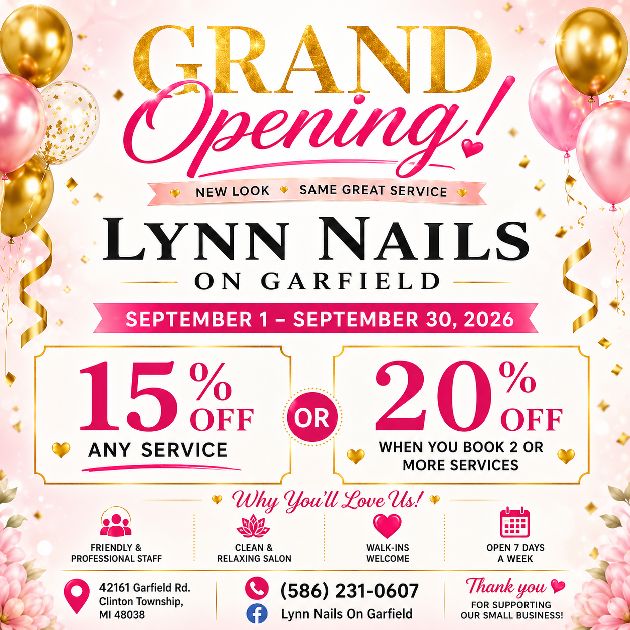 Lynn Nails On Garfield in Clinton Township