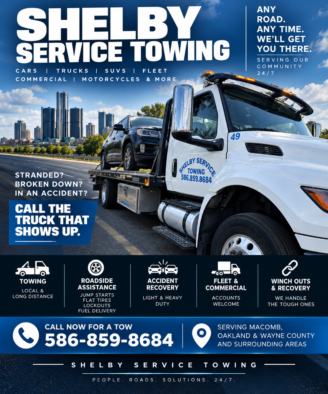 Shelby Service Towing — photo