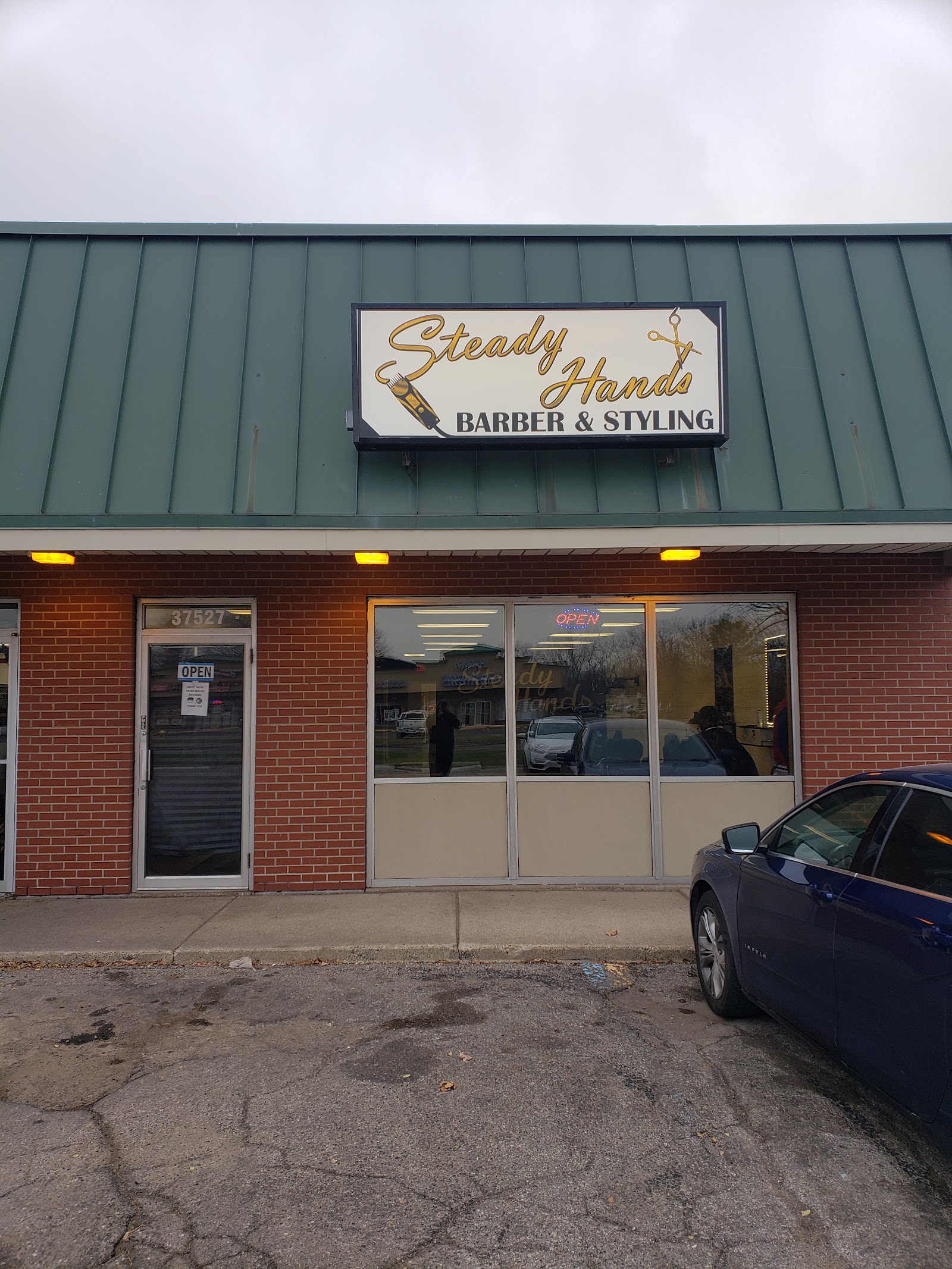 Steady Hands Barber Shop in Clinton Township