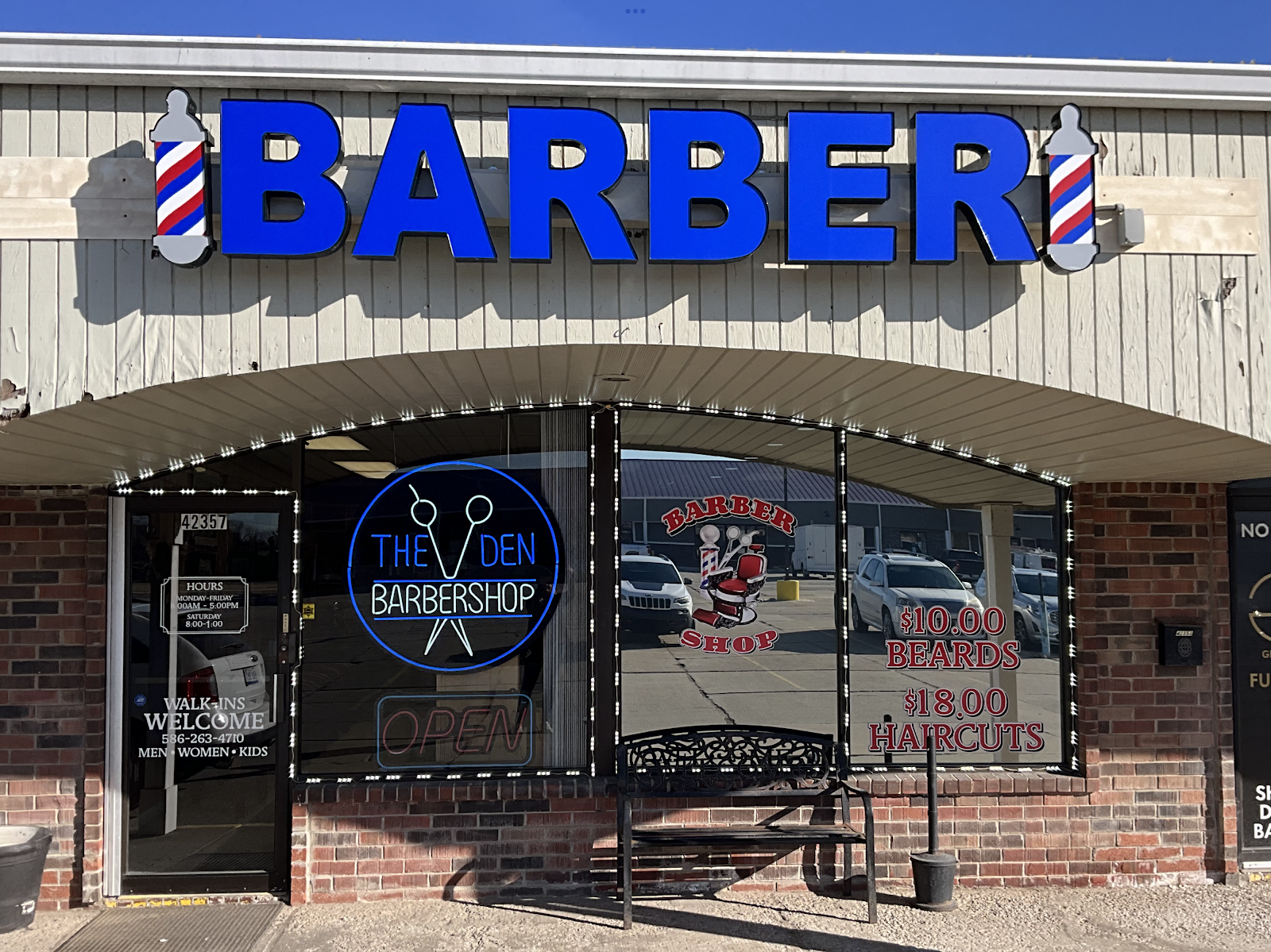 THE DEN BARBERSHOP (walk-ins only)) — photo