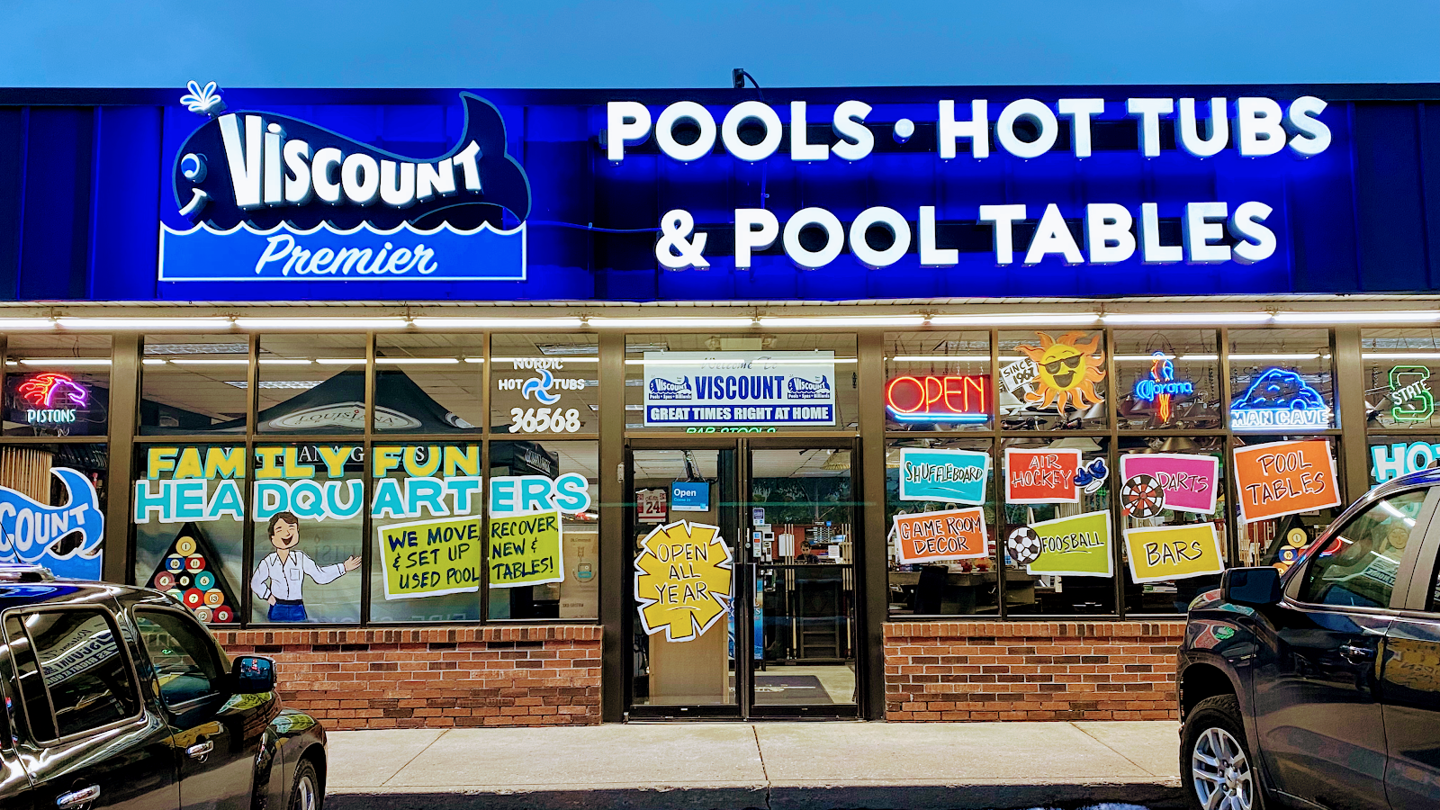 Viscount Pools, Spas & Pool Tables of Clinton Township — photo